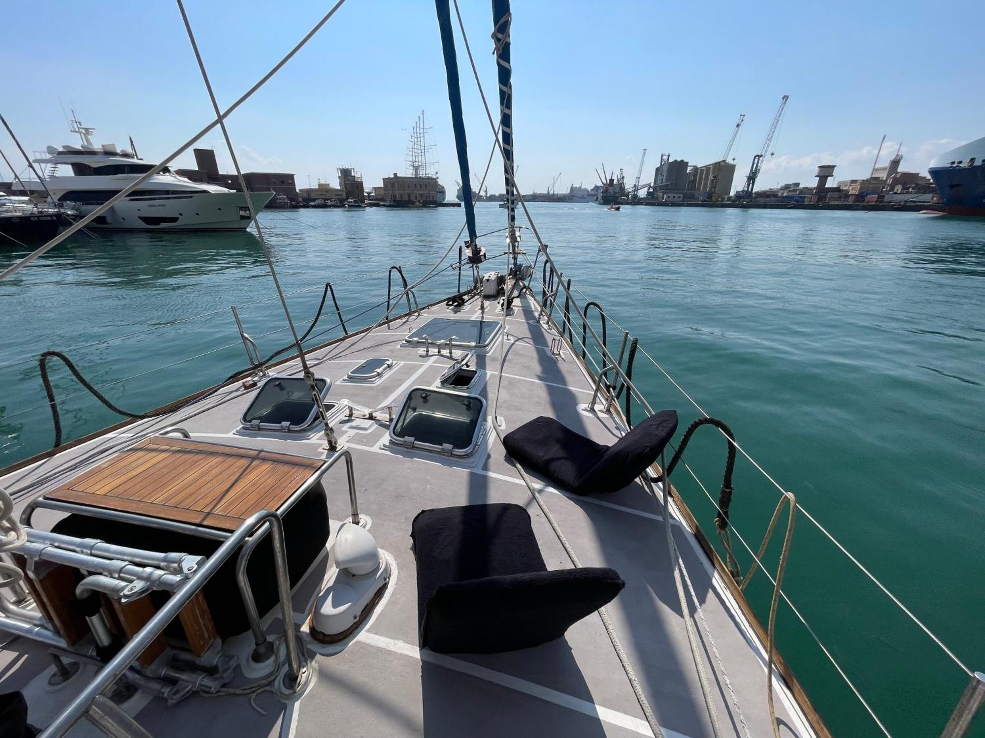Sailboat B&B On Board Катания Экстерьер фото